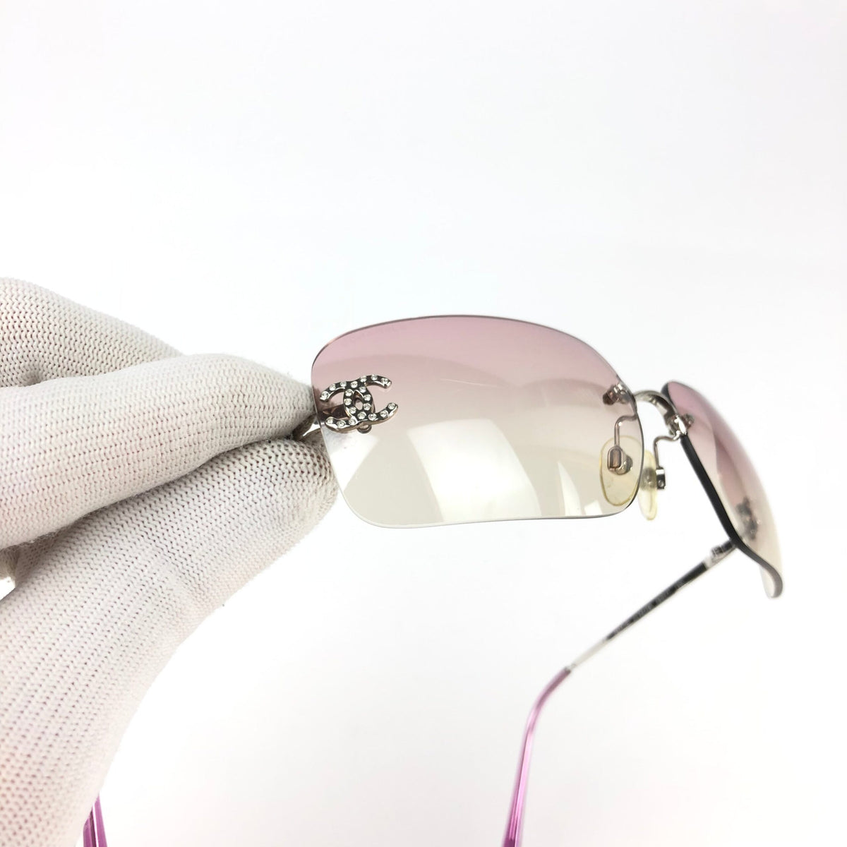CHANEL RIMLESS SUNGLASSES