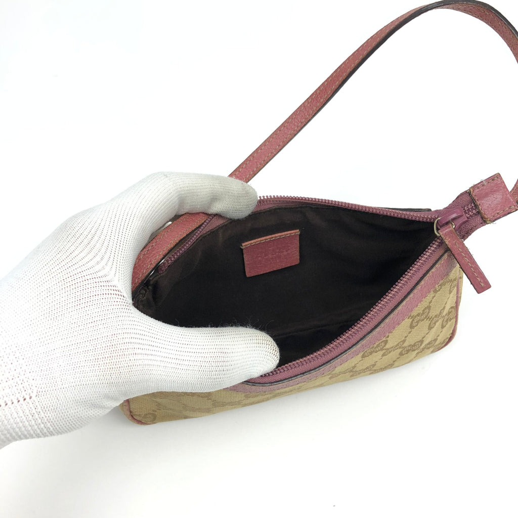 GUCCI MONOGRAM SHOULDER BAG