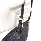 FENDI ZUCCA DENIM SHOULDER BAG