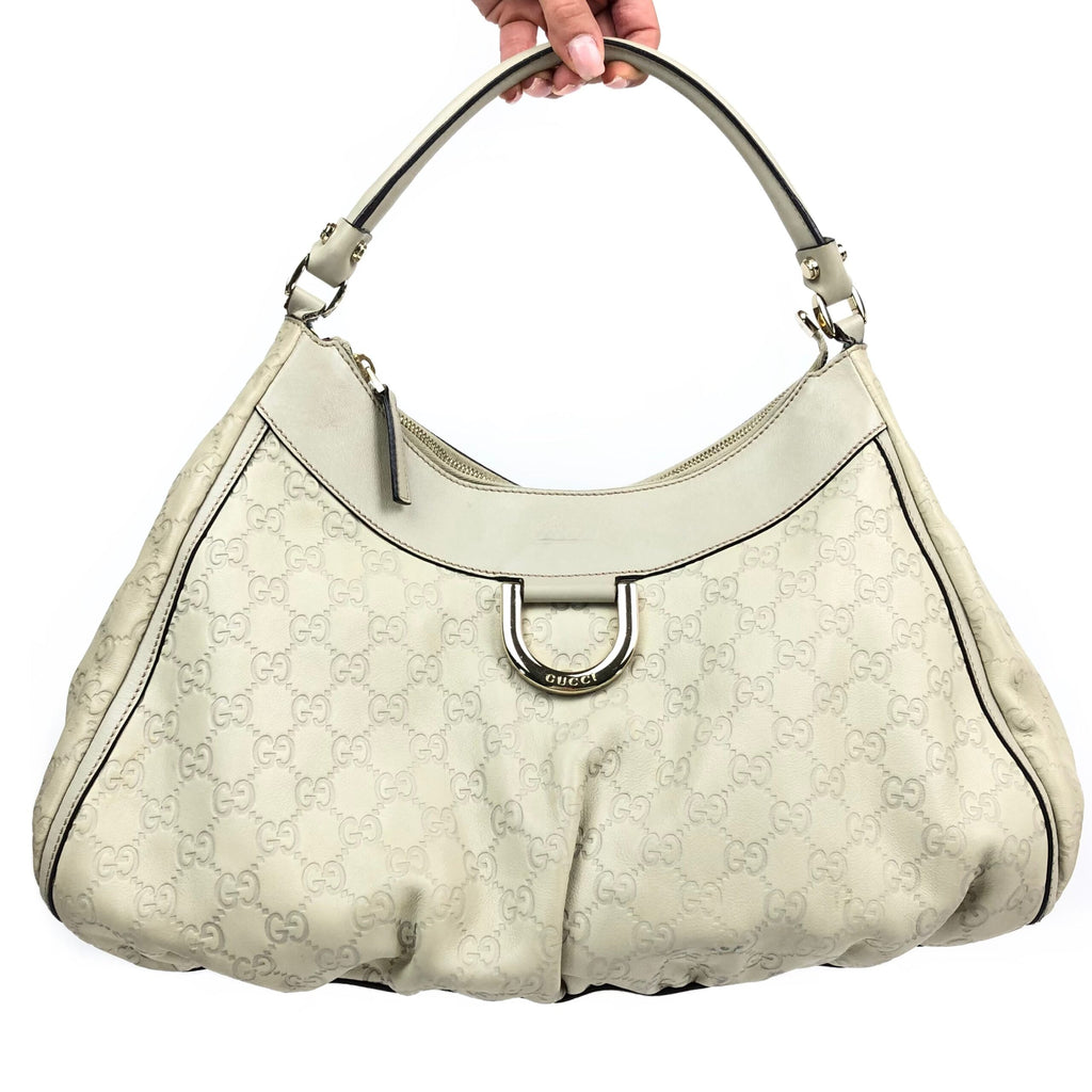 GUCCI MONOGRAM ABBEY SHOULDER BAG