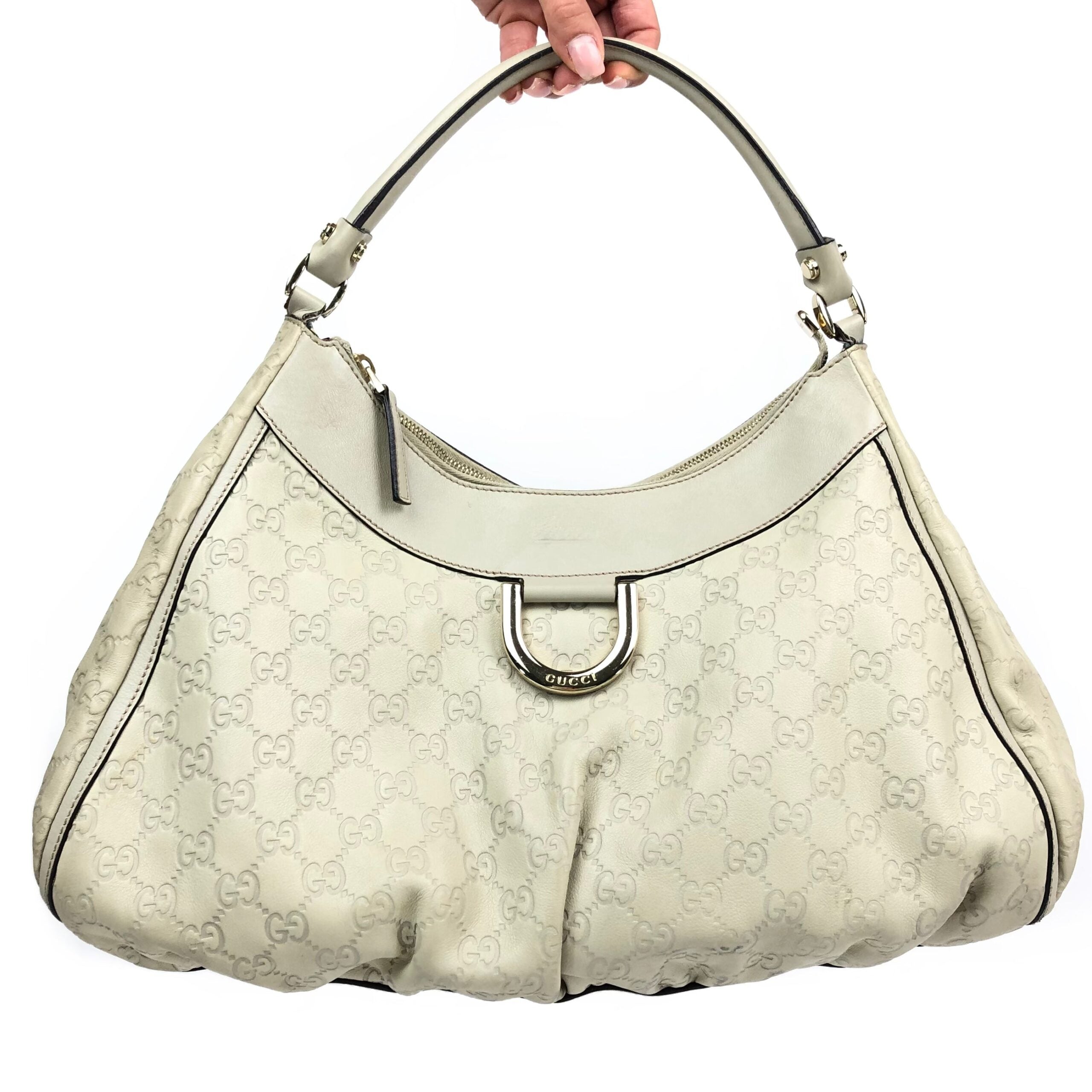 GUCCI MONOGRAM ABBEY SHOULDER BAG