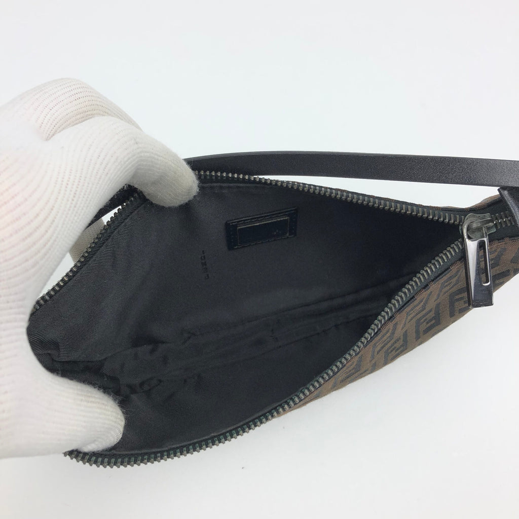 FENDI ZUCCA SHOULDER BAG
