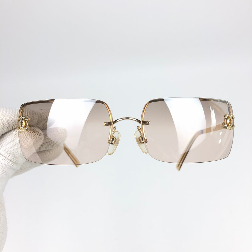 CHANEL RIMLESS SUNGLASSES