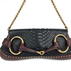 GUCCI HORSEBIT TOM FORD PYTHON CHAIN SHOULDER BAG