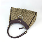 GUCCI ABBEY MONOGRAM SHOULDER BAG