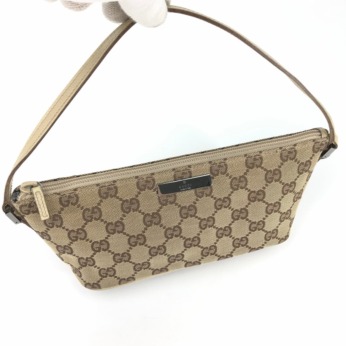 GUCCI MONOGRAM SHOULDER BAG