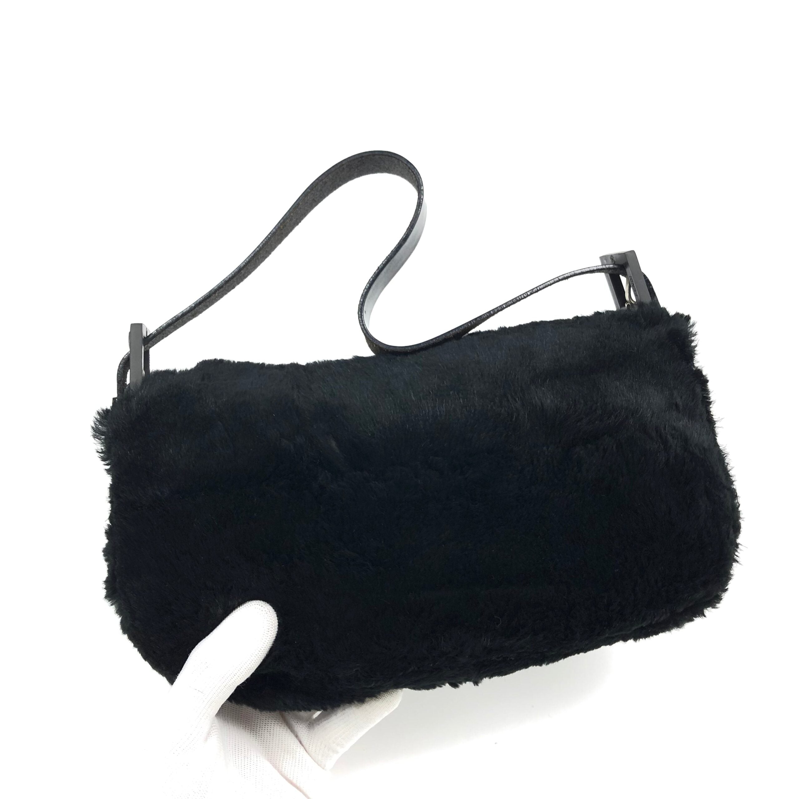 FENDI MINK FUR BAGUETTE BAG