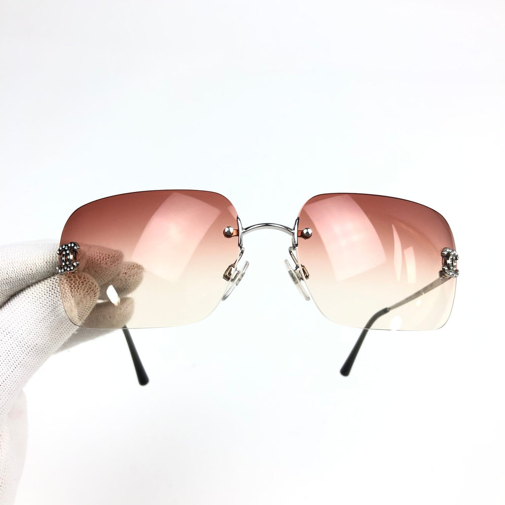 CHANEL RIMLESS SUNGLASSES
