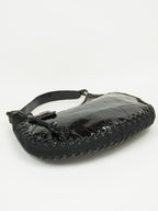 CHRISTIAN DIOR CROCODILE EMBOSSED CORSET HOBO