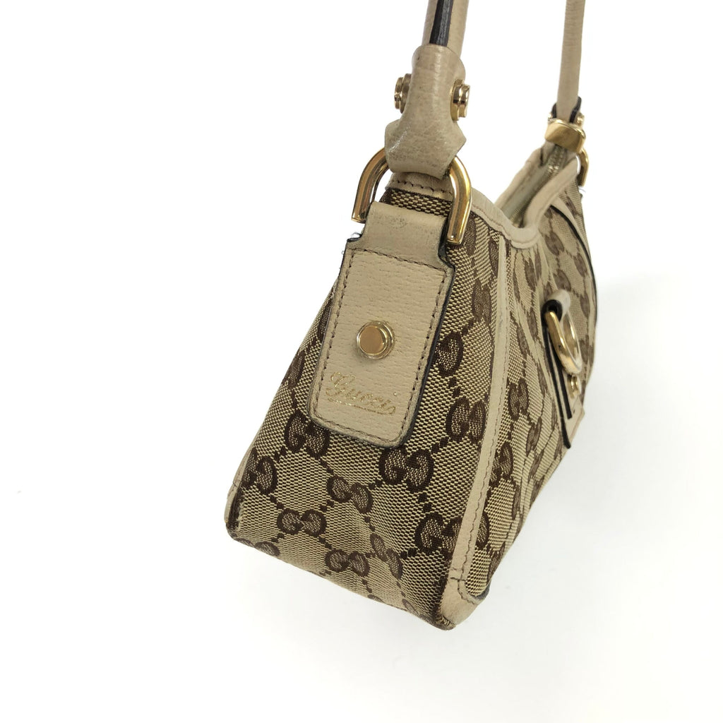 GUCCI MONOGRAM SHOULDER BAG