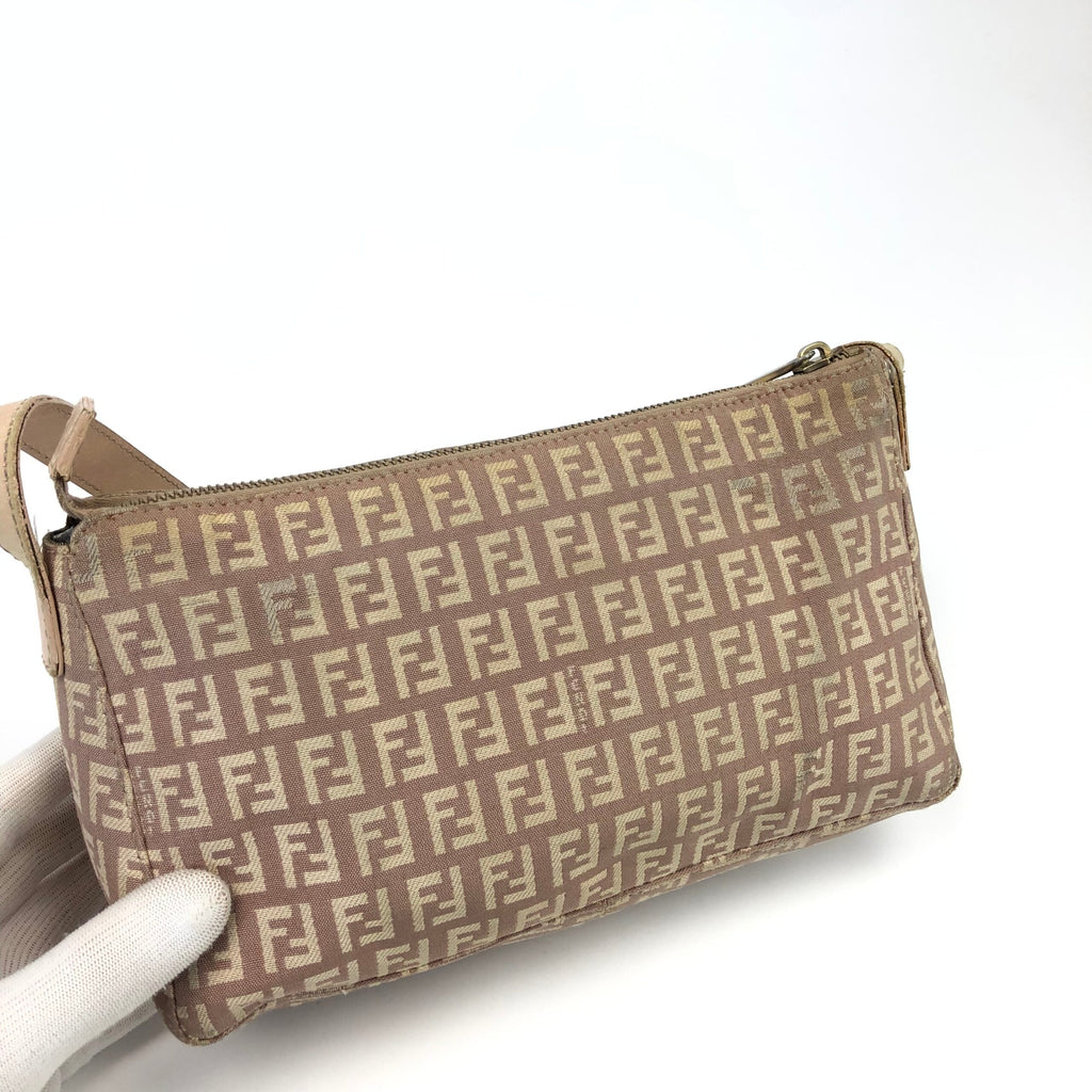 FENDI ZUCCA SHOULDER BAG