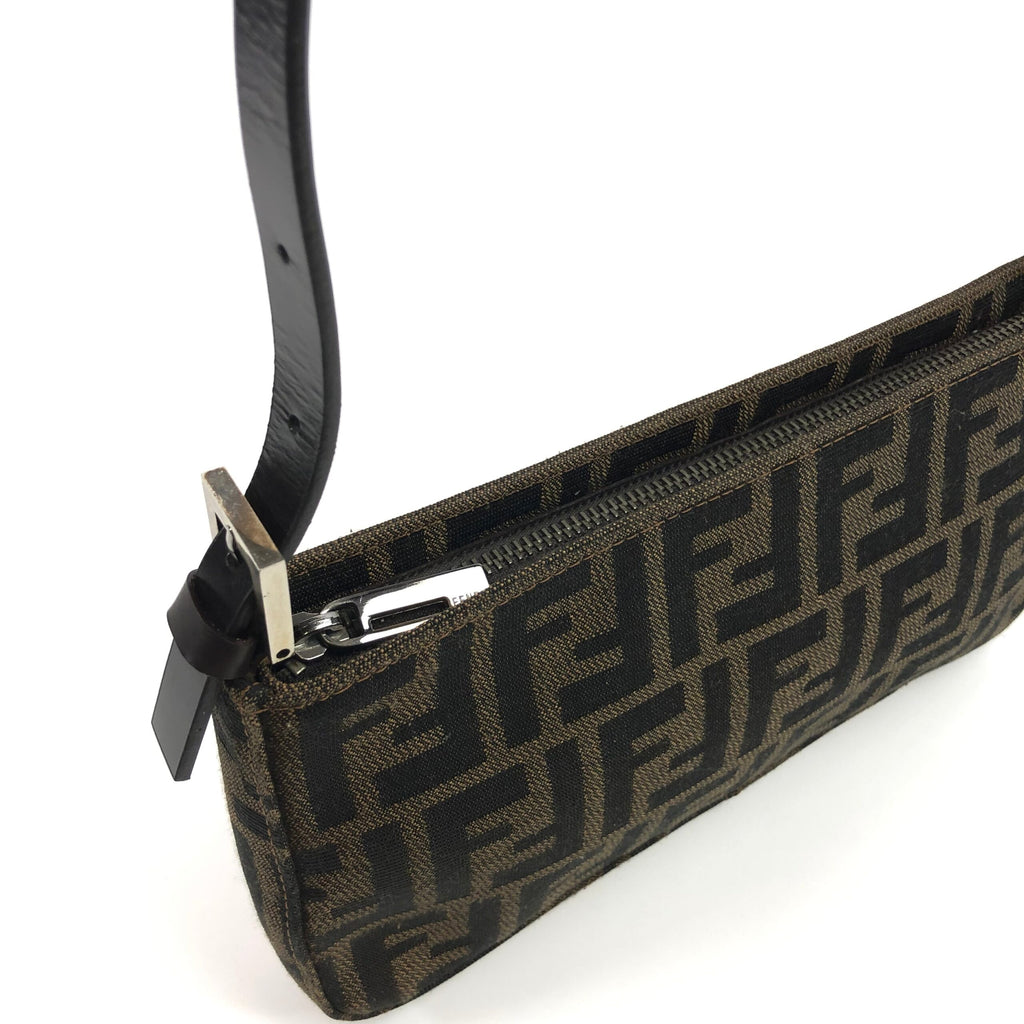 FENDI ZUCCA SHOULDER BAG