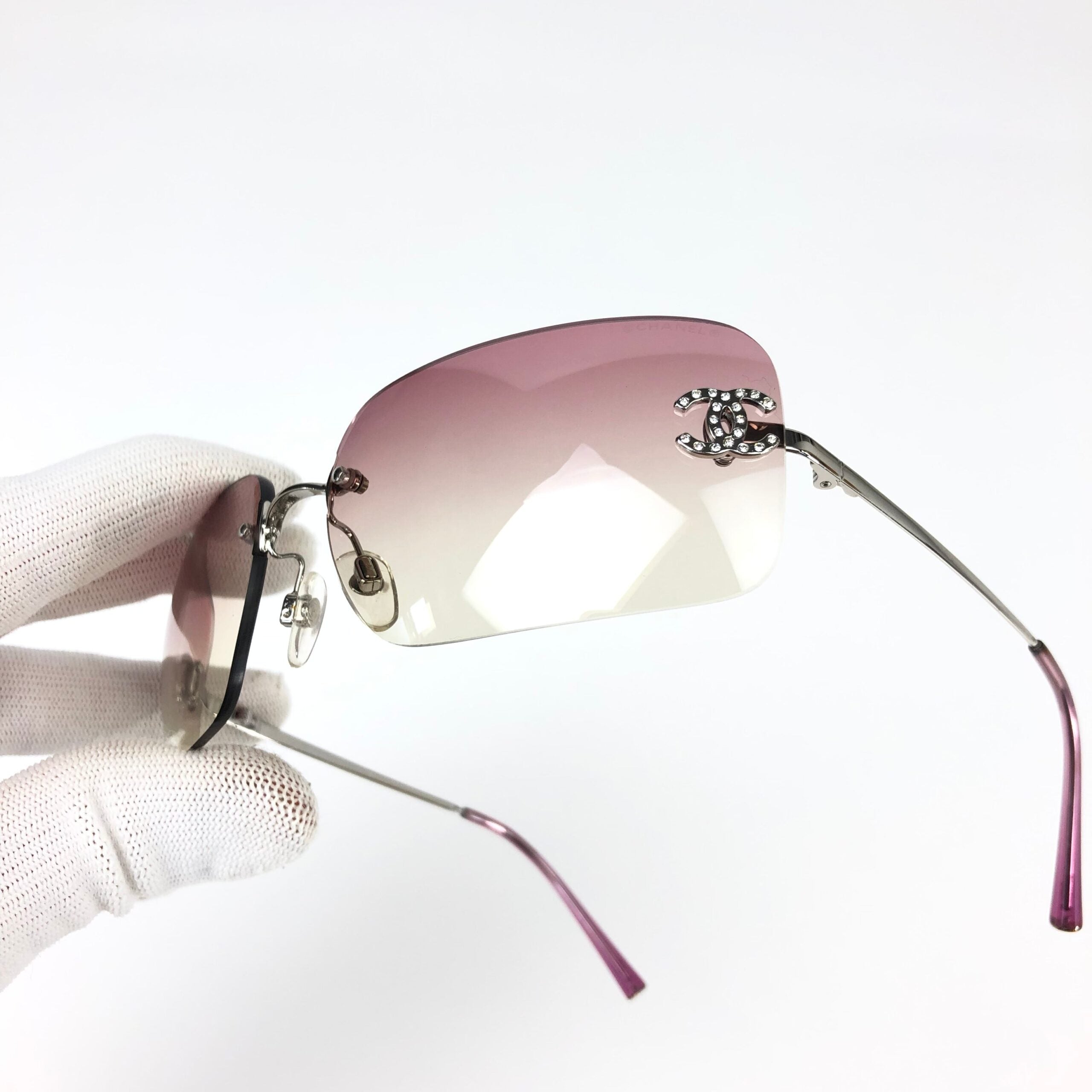 CHANEL RIMLESS SUNGLASSES