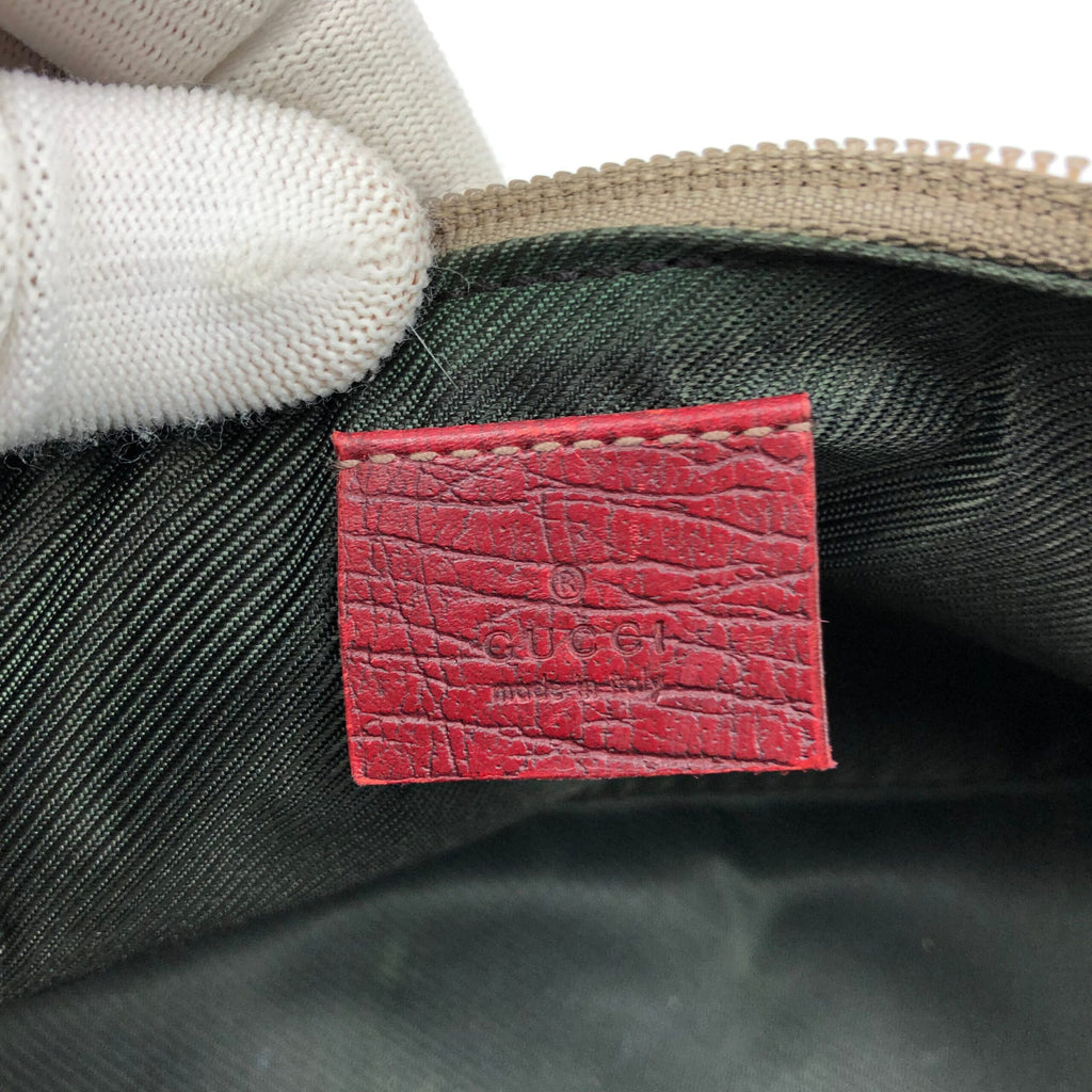 GUCCI MONOGRAM SHOULDER BAG