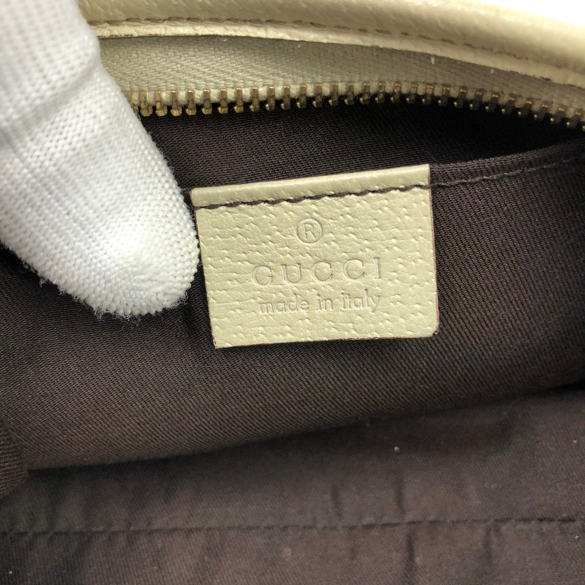 GUCCI MONOGRAM SHOULDER BAG