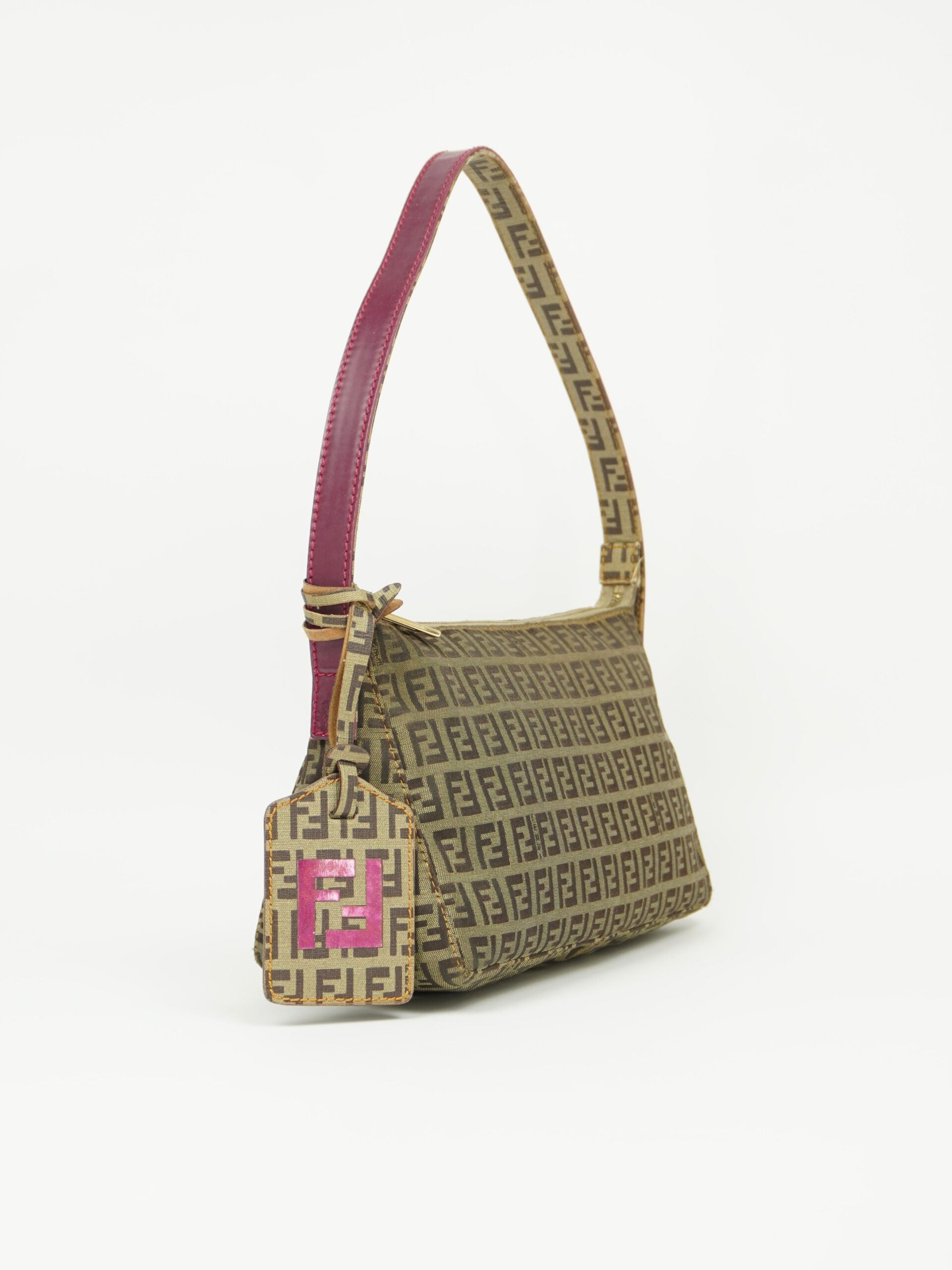 FENDI ZUCCA SHOULDER BAG