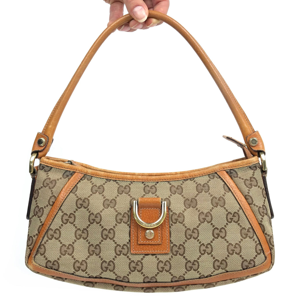 GUCCI MONOGRAM SHOULDER BAG