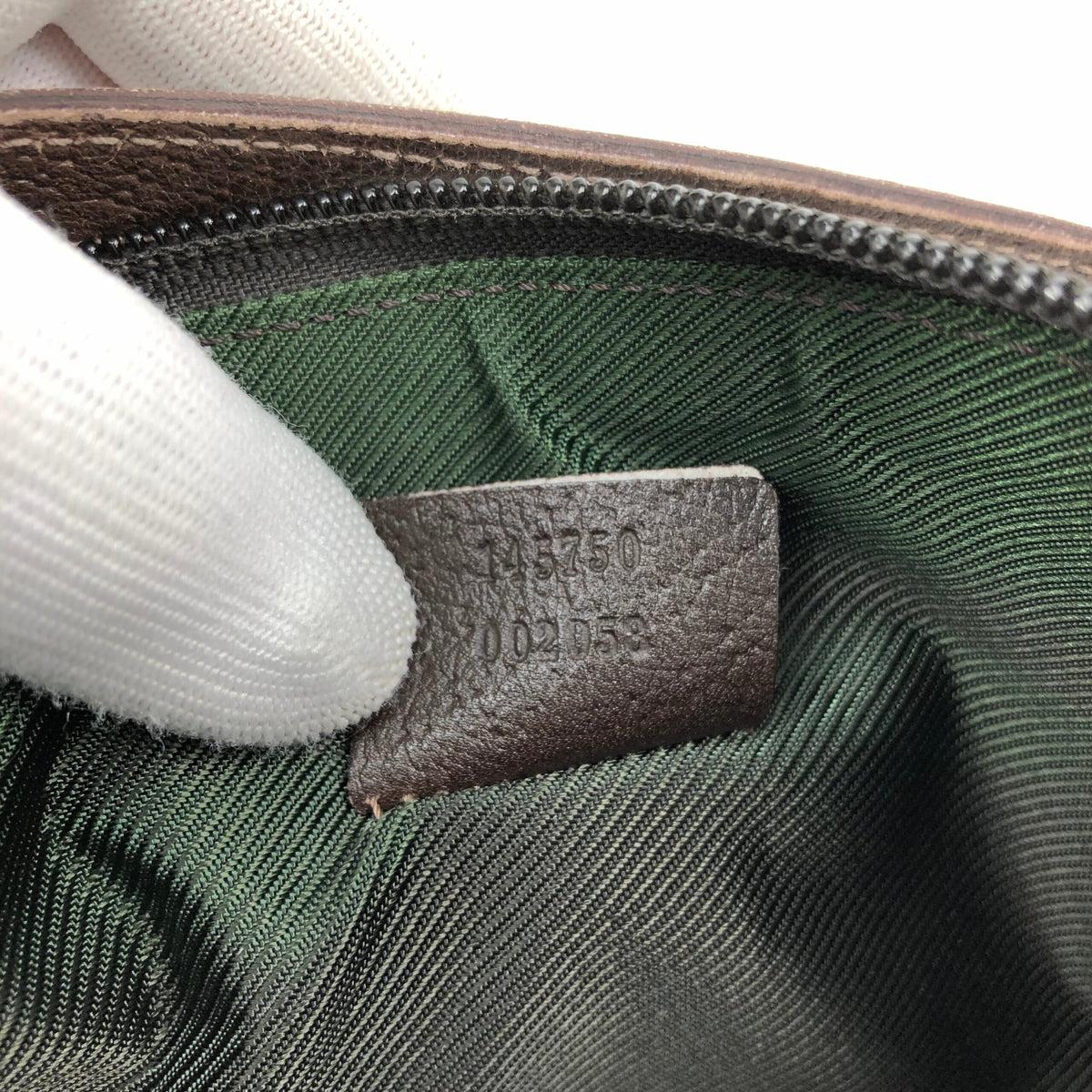 GUCCI MONOGRAM SHOULDER BAG