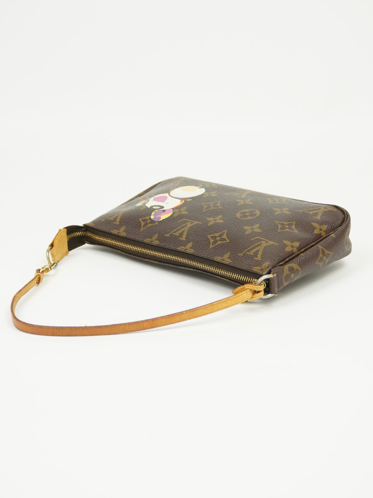 LOUIS VUITTON TAKASHI MURAKAMI PANDA POCHETTE BAG
