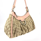 GUCCI ABBEY MONOGRAM SHOULDER BAG