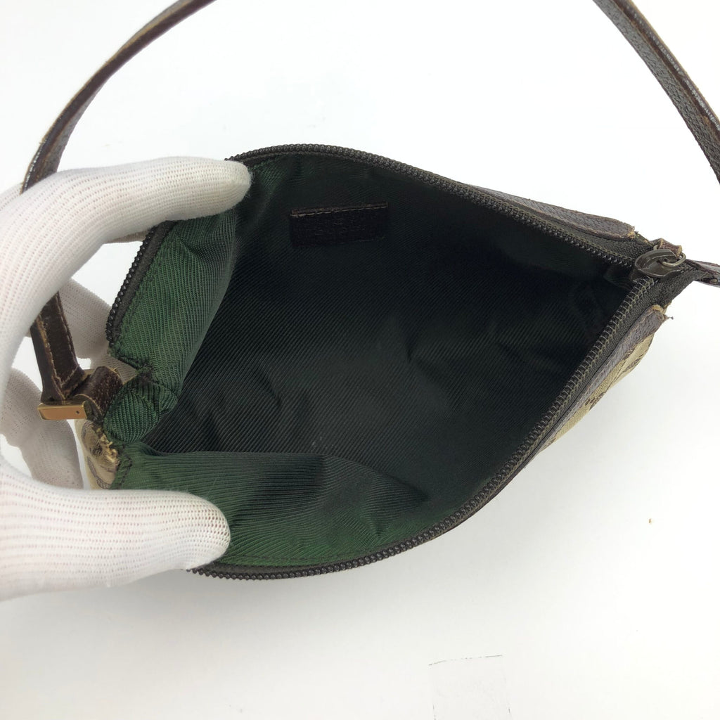 GUCCI MONOGRAM SHOULDER BAG