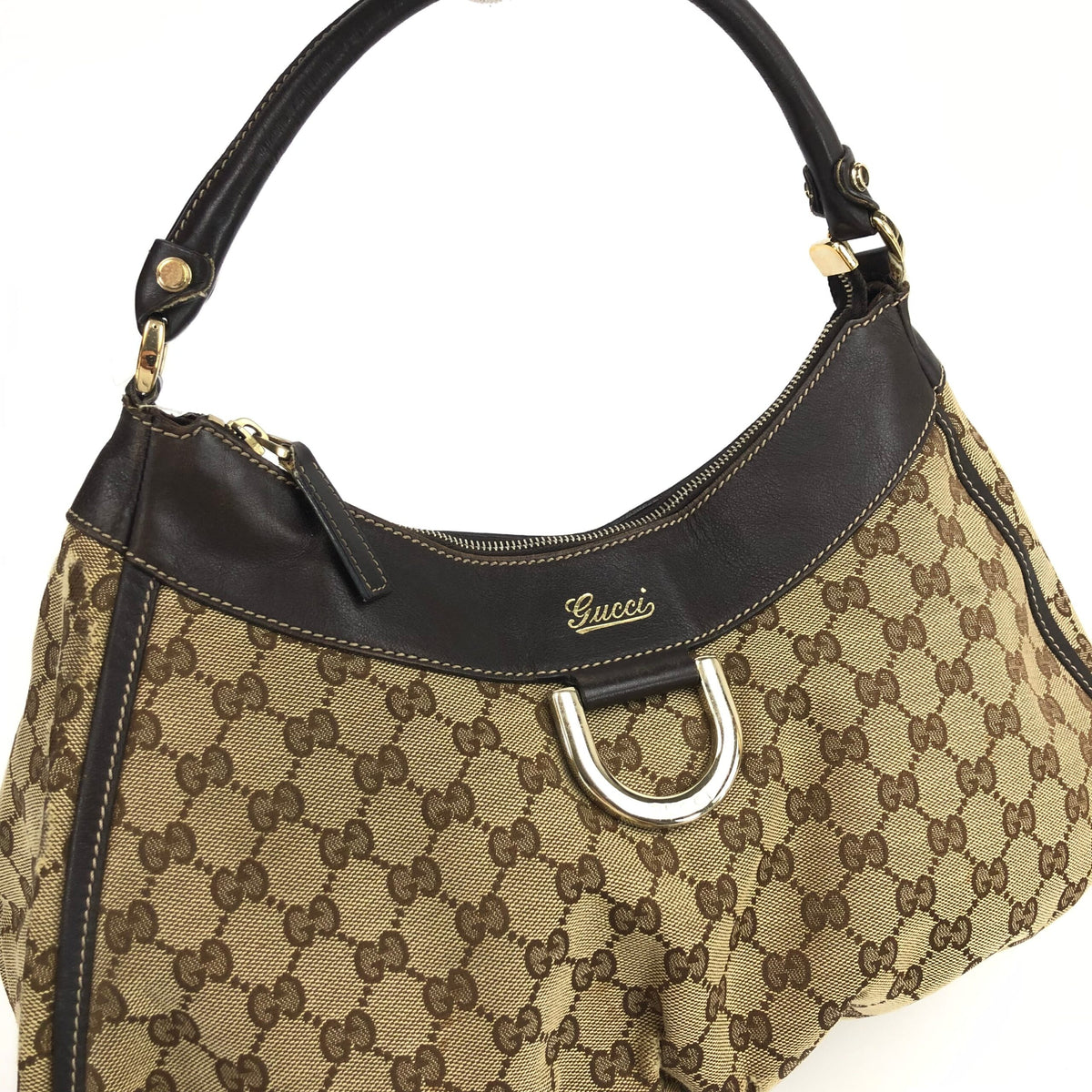 GUCCI MONOGRAM ABBEY BAG