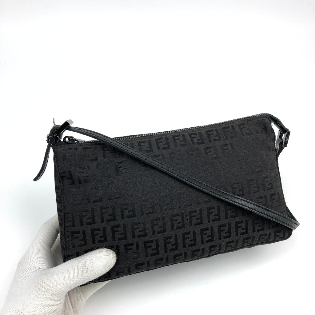 FENDI ZUCCA SHOULDER BAG