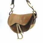 CHRISTIAN DIOR PONY HAIR SADDLE BAG