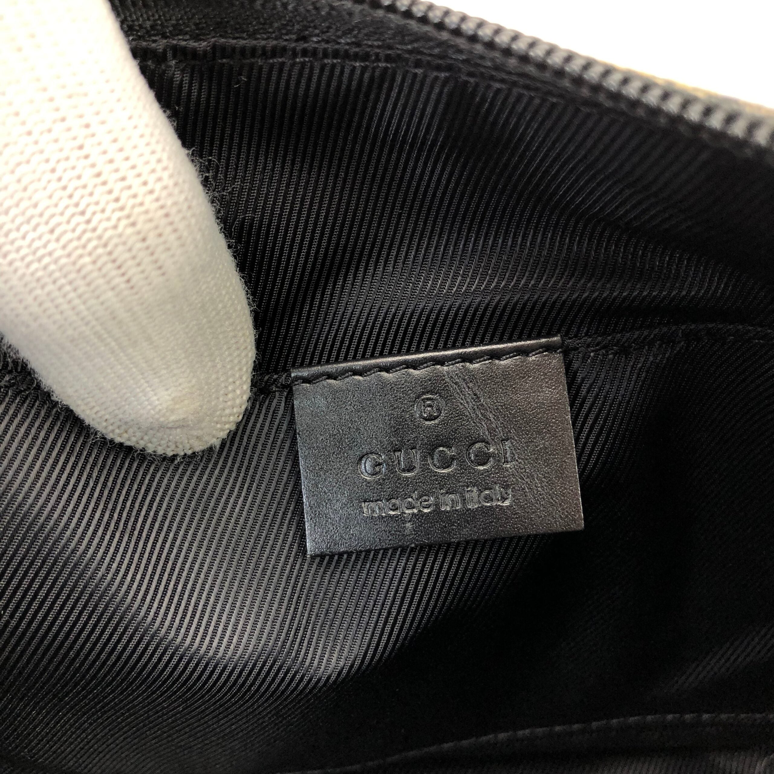 GUCCI MONOGRAM SHOULDER BAG