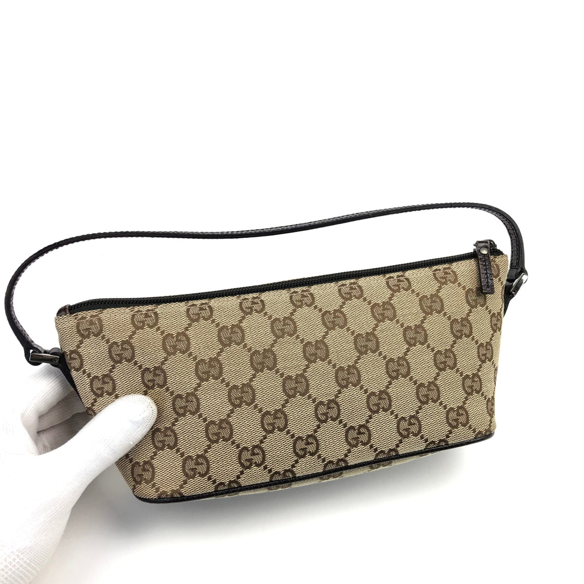 GUCCI MONOGRAM SHOULDER BAG