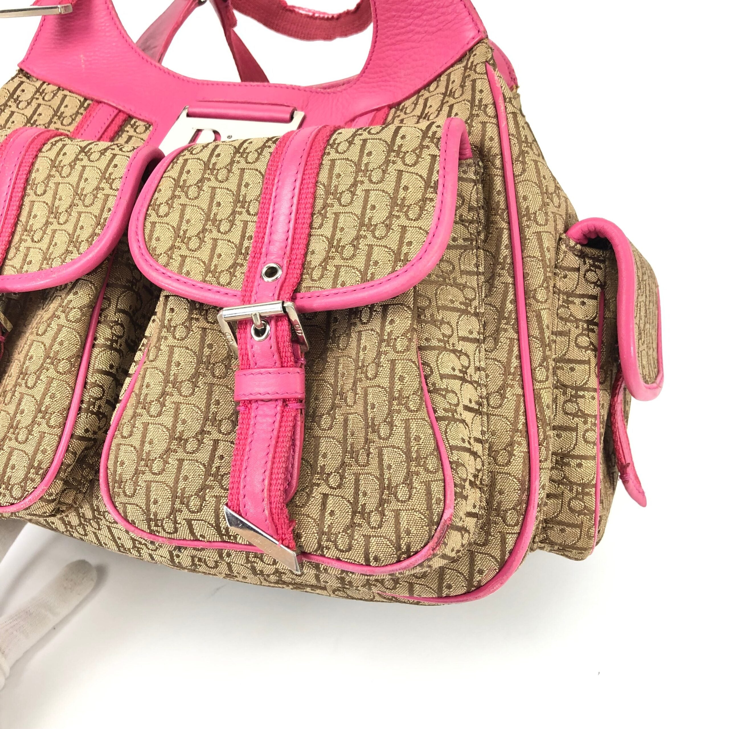 CHRISTIAN DIOR MONOGRAM SHOULDER BAG
