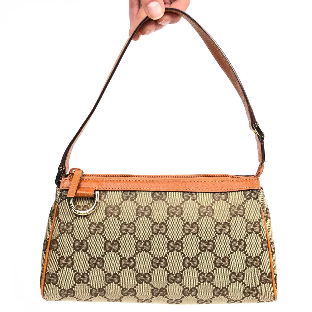 GUCCI MONOGRAM SHOULDER BAG