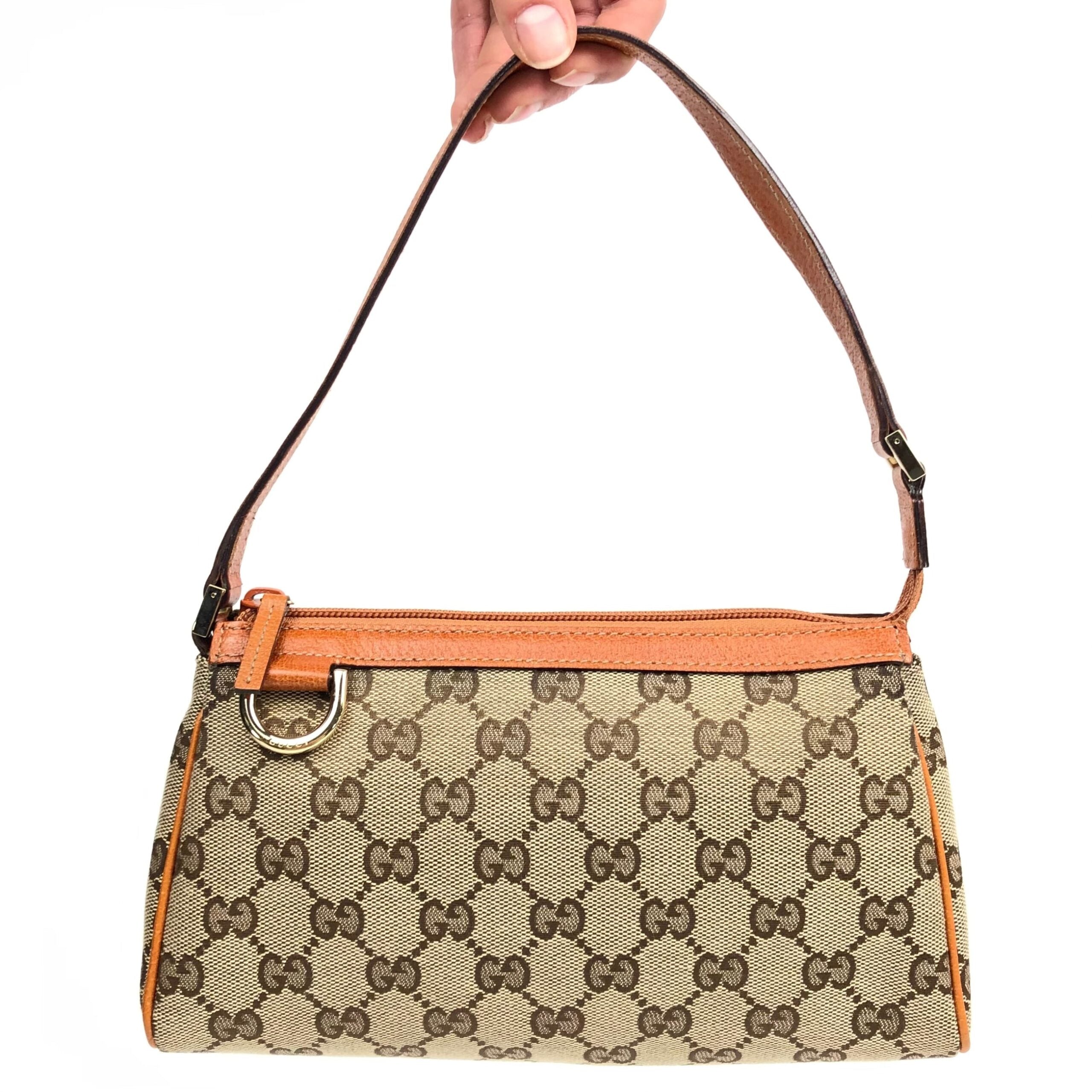 GUCCI MONOGRAM SHOULDER BAG