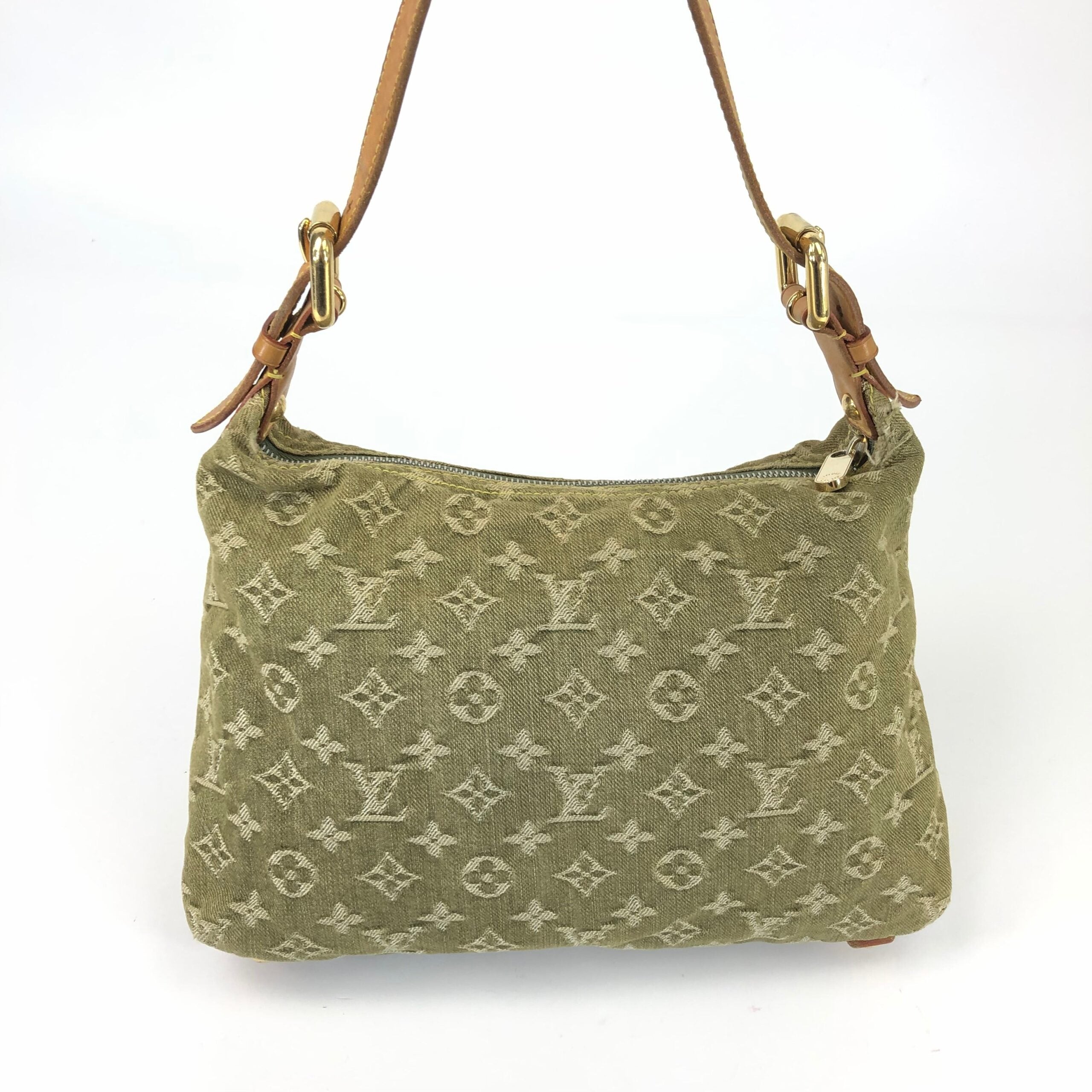 LOUIS VUITTON BAGGY PM DENIM SHOULDER BAG