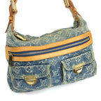 LOUIS VUITTON BAGGY PM DENIM SHOULDER BAG