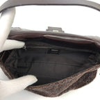 FENDI BEADED BAGUETTE SHOULDER BAG