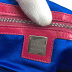 FENDI CROCHET BAGUETTE SHOULDER BAG