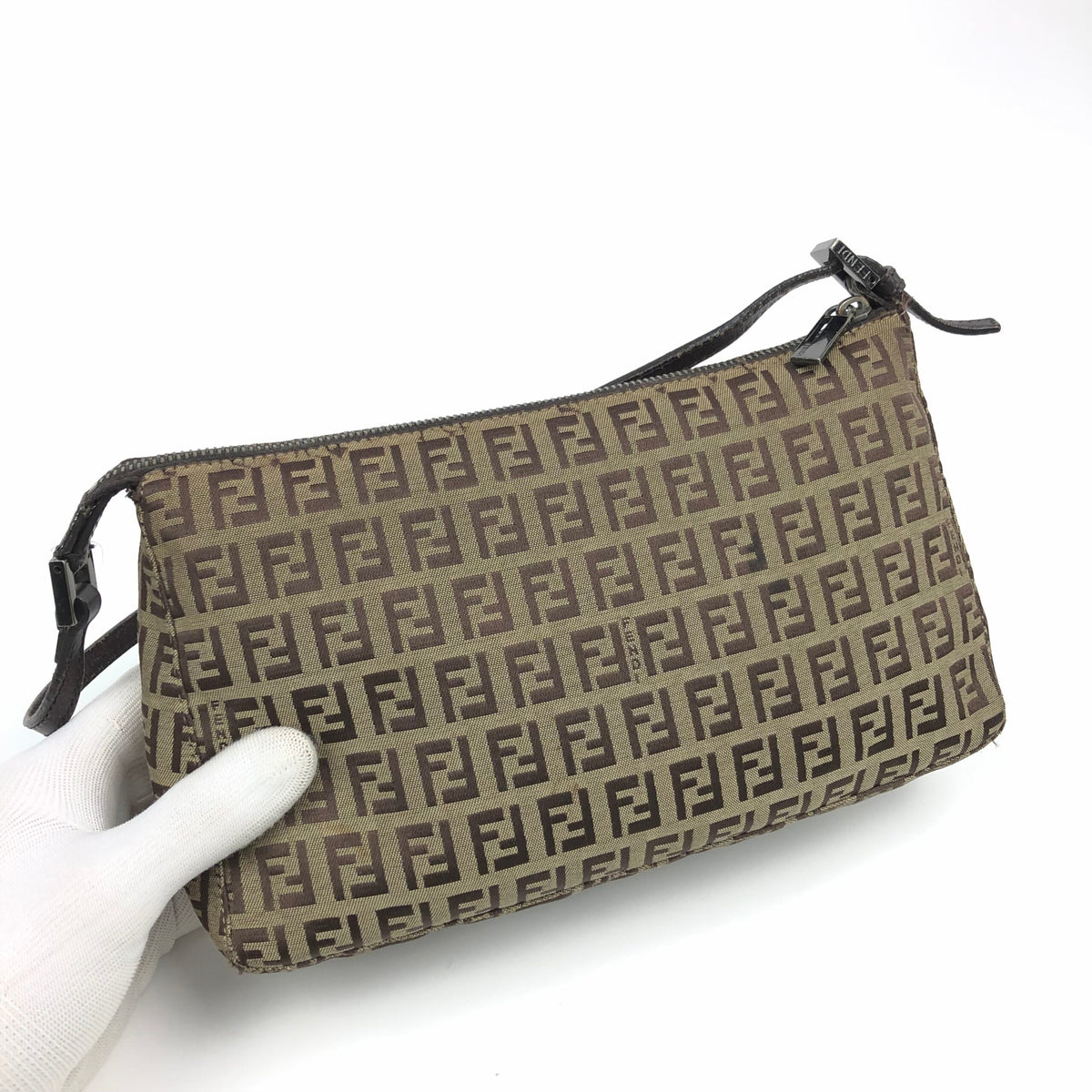 FENDI ZUCCA SHOULDER BAG