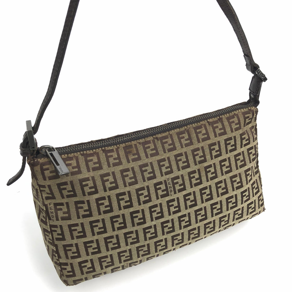 FENDI ZUCCA SHOULDER BAG