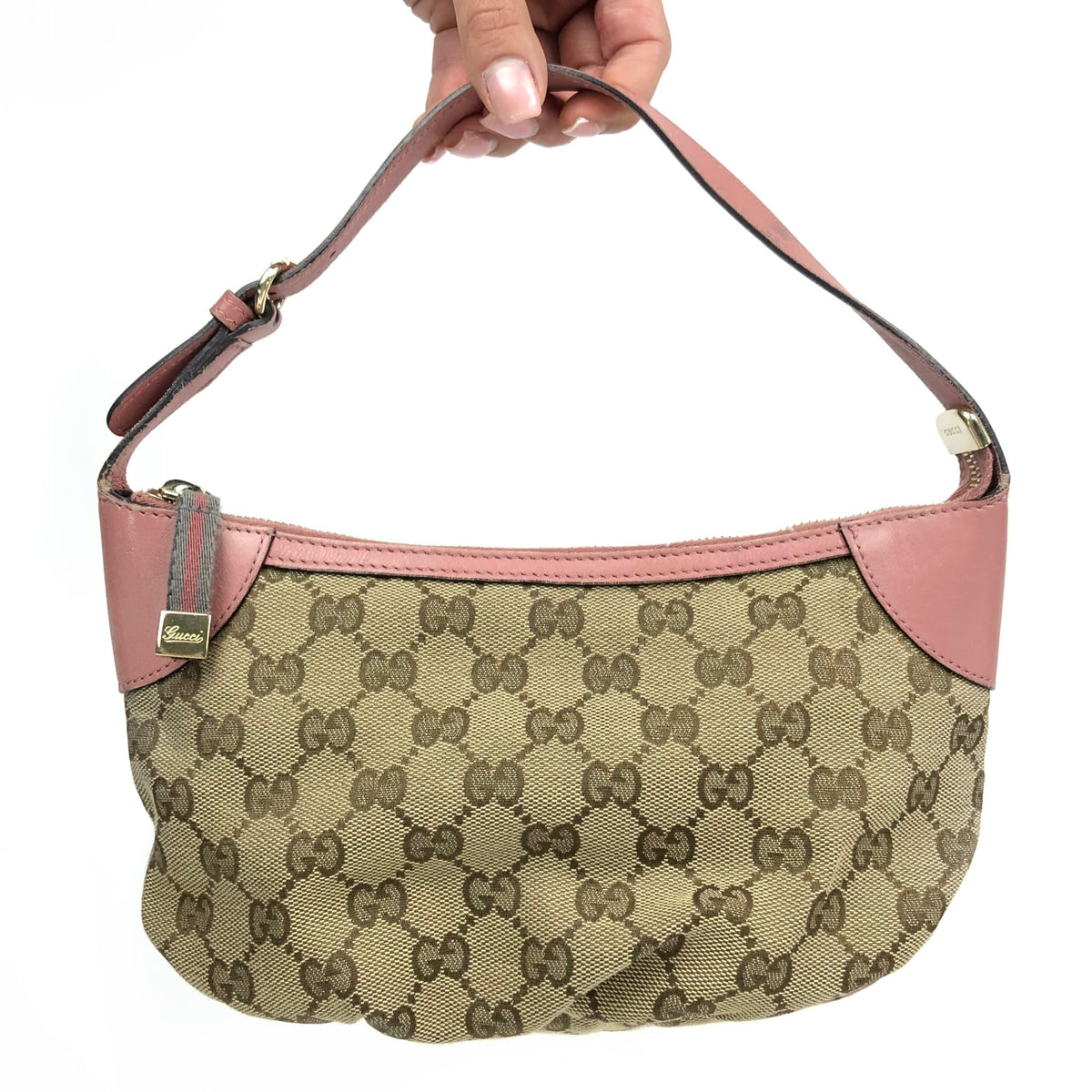 GUCCI MONOGRAM SHOULDER BAG