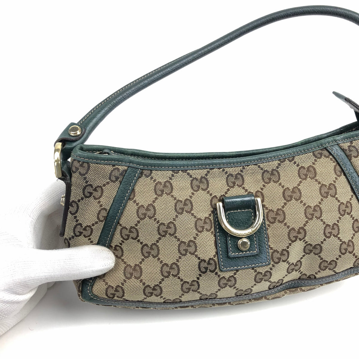 GUCCI MONOGRAM SHOULDER BAG