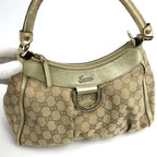 GUCCI ABBEY MONOGRAM SHOULDER BAG