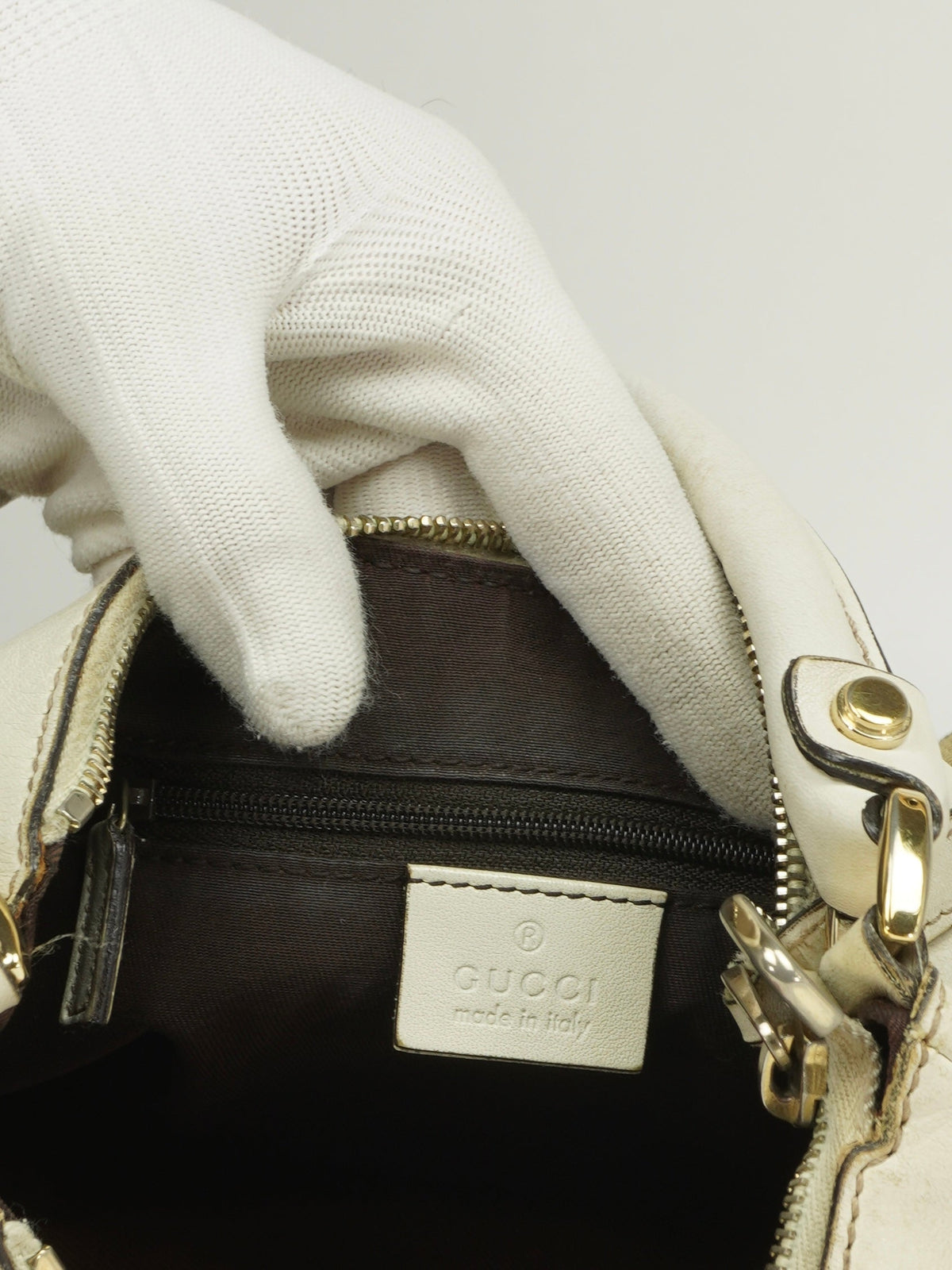 GUCCI MONOGRAM ABBEY BAG