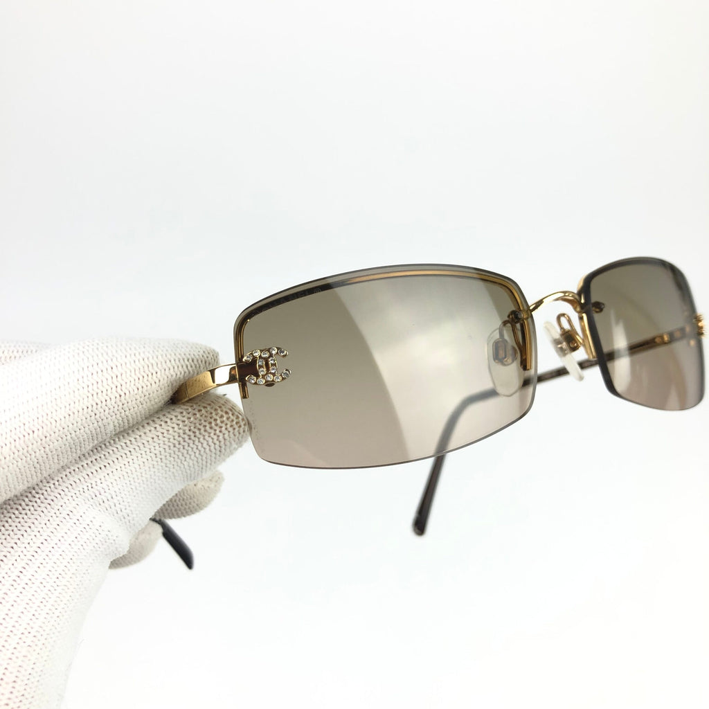 CHANEL RIMLESS SUNGLASSES