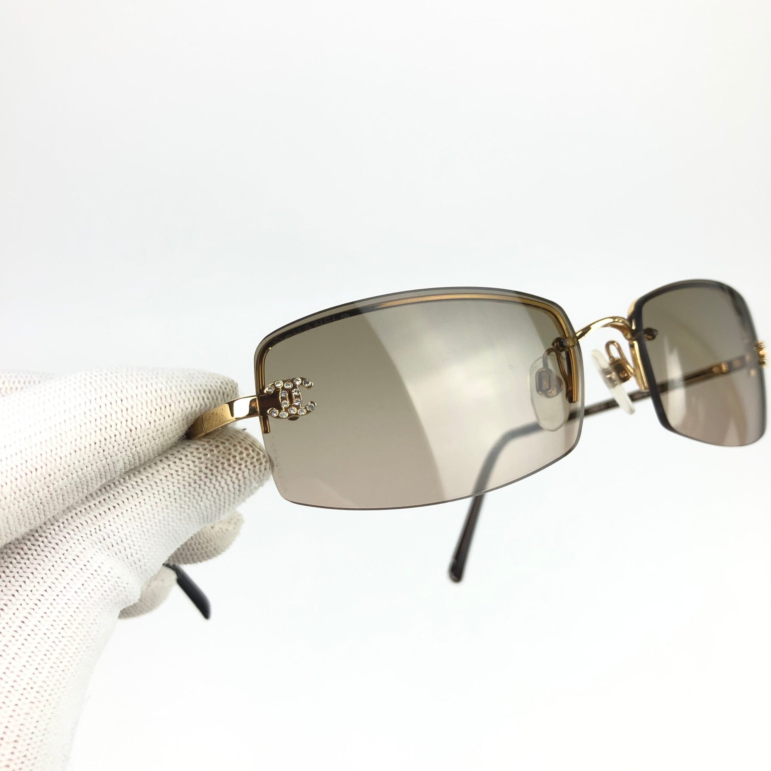 CHANEL RIMLESS SUNGLASSES
