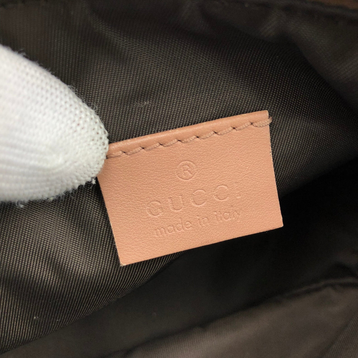 GUCCI MONOGRAM SHOULDER BAG