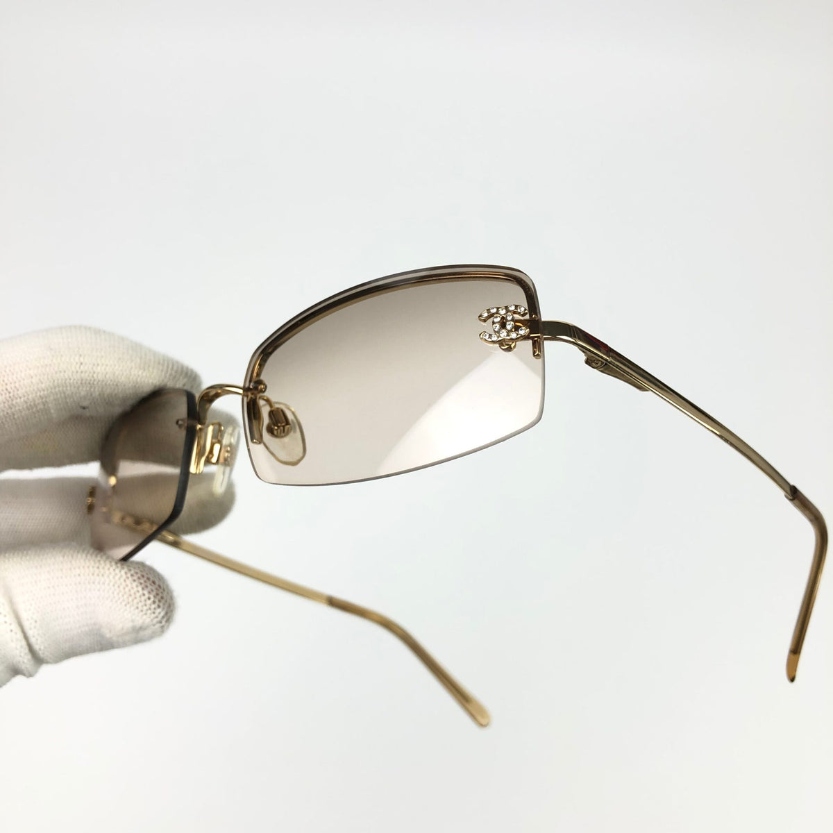 CHANEL RIMLESS SUNGLASSES