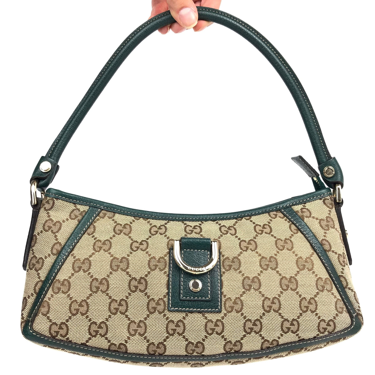 GUCCI MONOGRAM SHOULDER BAG