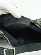CHRISTIAN DIOR BAG WITH SILVER HARDWARE