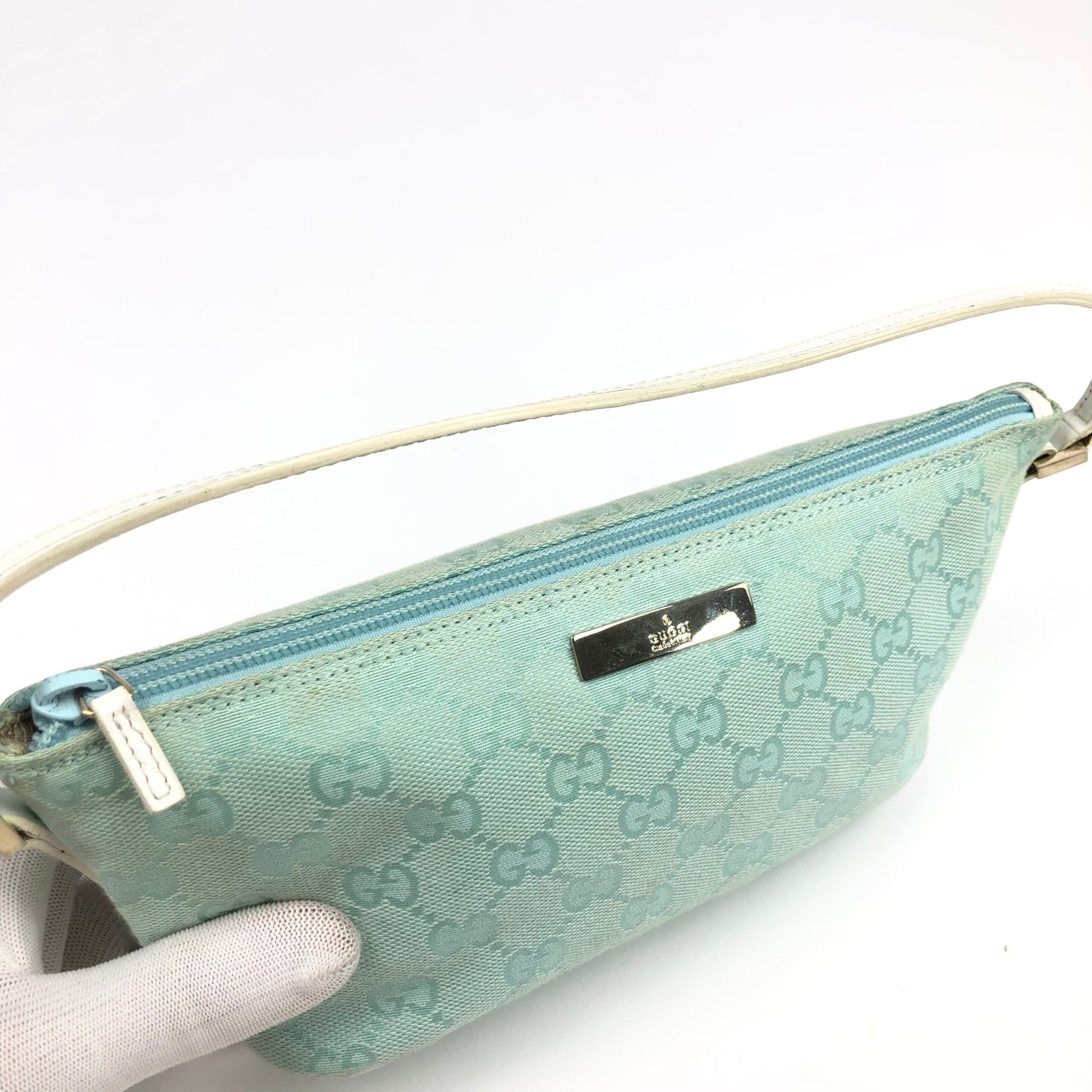 GUCCI MONOGRAM SHOULDER BAG